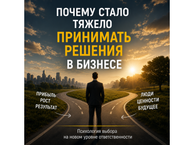 Почему опытным предпринимателям становится всё сложнее принимать решения