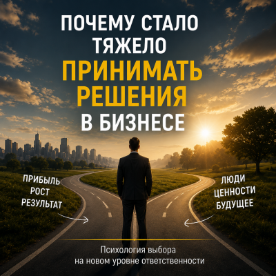 Почему стало тяжело принимать решения в бизнесе