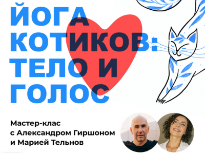 Йога котиков: тело и голос
