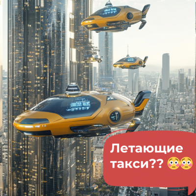 Летающие такси - фантастика или реальность? 
