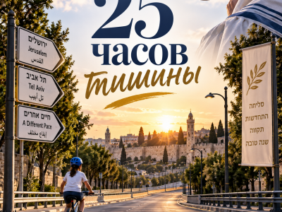 25 часов тишины в Израиле