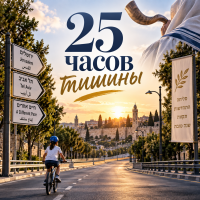 25 часов тишины в Израиле