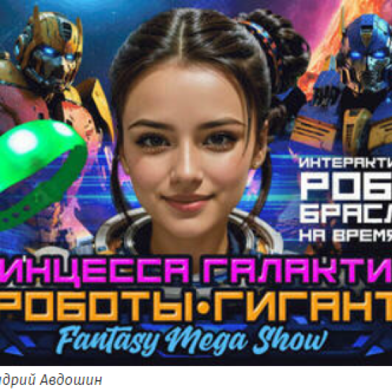 Принцесса Галактики и Роботы-Гиганты — Fantasy Mega Show для всей семьи