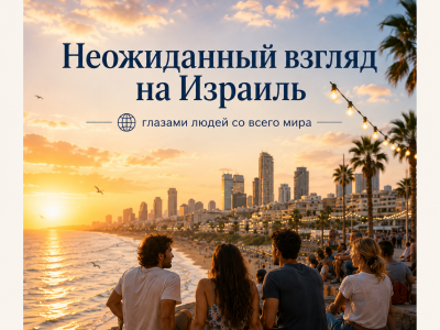 Почему иностранцы влюбляются в Израиль