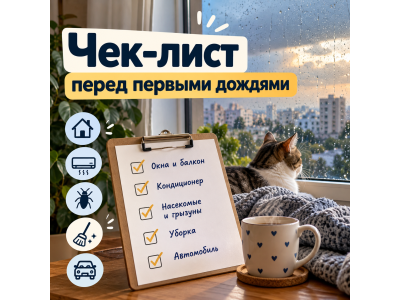 Первые дожди в Израиле: как подготовить квартиру, машину и кондиционер