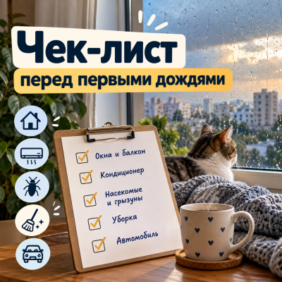Первые дожди в Израиле - как подготовиться