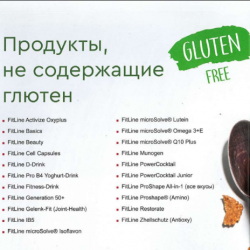15.Продукты FitLine без глютена