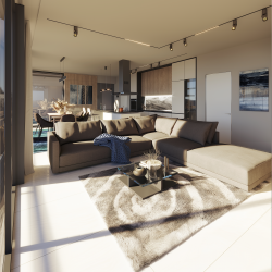 07.Интерьер гостиной - минимализм и функциональная планировка дома