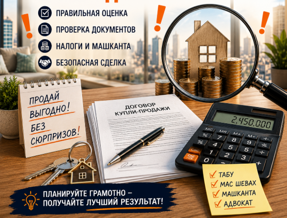 Фото Как продать квартиру в Израиле и не потерять деньги – Блог SarafanPro
