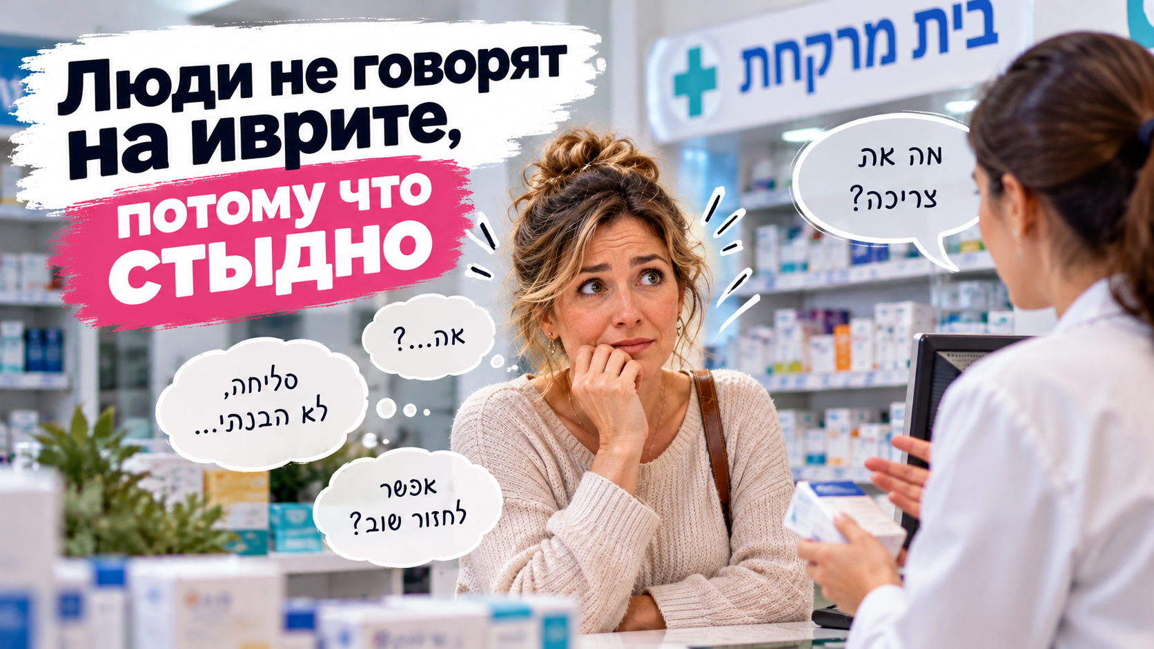 Фото Люди не говорят на иврите, потому что стыдно – Блог SarafanPro